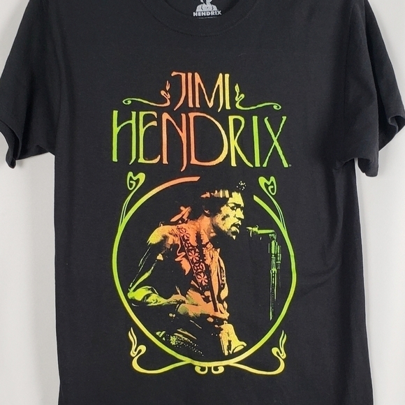 JIMI HENDRIX graphic band tee t-shirt - Picture 2 of 4